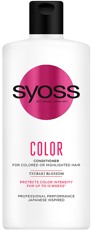 Бальзам для фарбованого і тонованого волосся - Syoss Color Tsubaki Blossom Conditioner