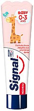 Парфумерія, косметика Дитяча зубна паста - Signal Baby Toothpaste 0-3 Years