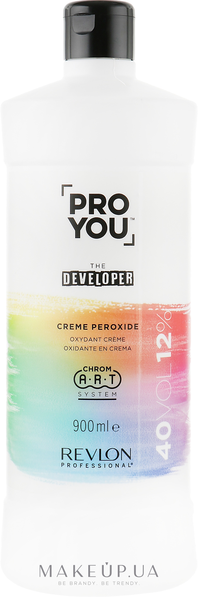 Крем-пероксид для волос 12% - Revlon Professional Pro You The Developer 40 Vol — фото 900ml