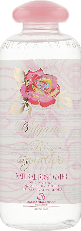 Натуральна рожева вода - Bulgarska Rosa Signature Rose Water — фото N2