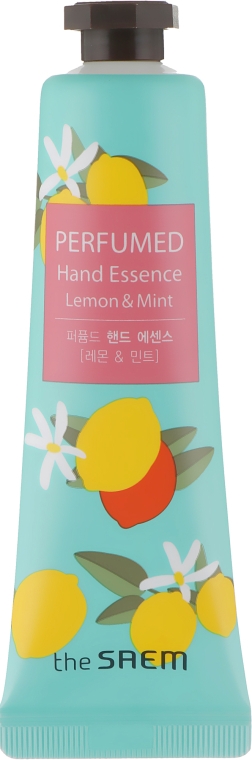 Парфюмированная эссенция для рук "Лимон и мята" - The Saem Perfumed Lemon Mint Hand Essence 