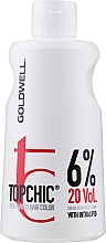 Окислювач 6% - Goldwell Topchic Developer Lotion — фото N1