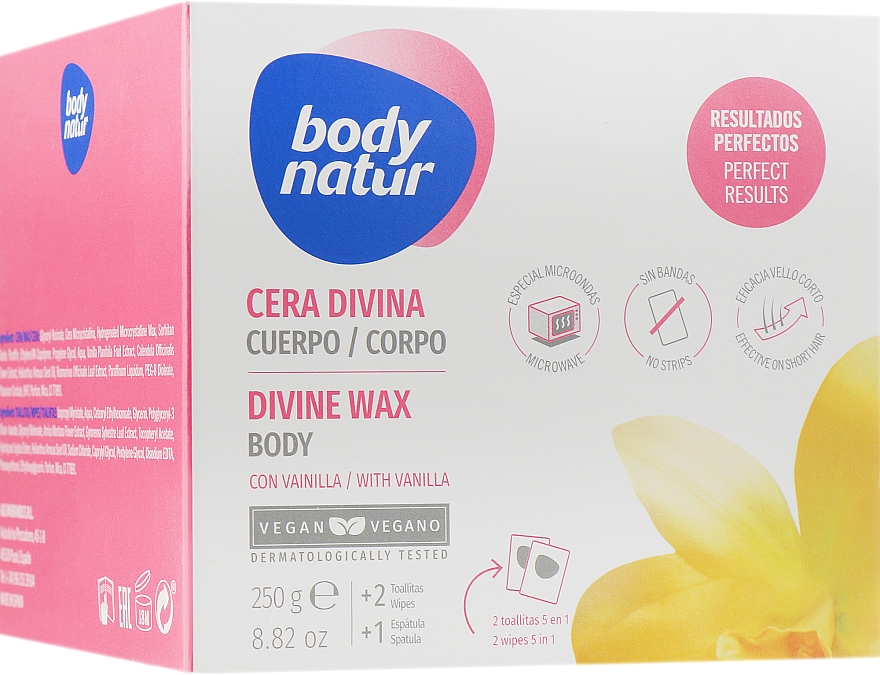 Воск профессиональный для тела - Body Natur Divine Wax For Body — фото N2