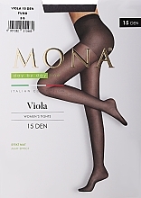 Колготки женские "Viola", 15 Den, fumo - MONA — фото N1