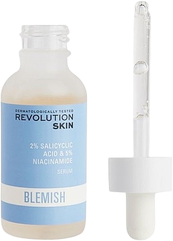 Сироватка із саліциловою кислотою та ніацинамідом - Revolution Skincare 2% Salicylic Acid & 5% Niacinamide Serum — фото N4