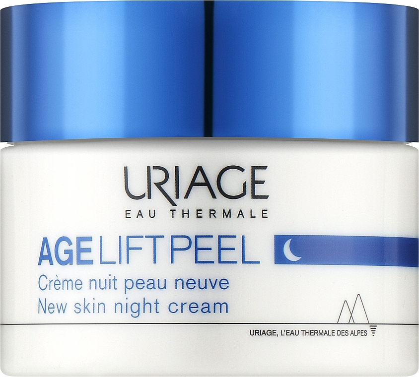 Нічний крем для обличчя - Uriage Age Lift Peel New Skin Night Cream — фото N1