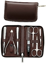 Духи, Парфюмерия, косметика Маникюрный набор, 7 предметов "Houston" - Erbe Solingen Manicure Set Antique Braun