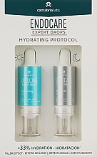 Набор "Протокол увлажнения кожи" - Cantabria Labs Endocare Expert Drops Hydrating Protocol (ser/2*10ml) — фото N1