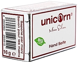 Натуральное мыло для рук с микросеребром - Unicorn Hand Soap Micro Silver — фото N2