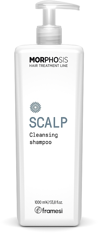 Очищающий шампунь для кожи головы - Framesi Morphosis Hair Treatment Line Scalp Cleansing Shampoo — фото N2