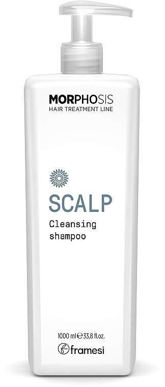 Очищувальний шампунь для шкіри голови - Framesi Morphosis Hair Treatment Line Scalp Cleansing Shampoo — фото N2