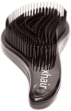 Расческа-щетка для волос, черная - Xhair D-Meli-Melo — фото N3