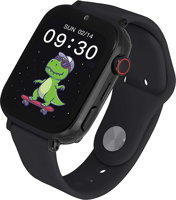 Смарт-часы для детей, черные - Garett Smartwatch Kids N!ce Pro 4G — фото N2