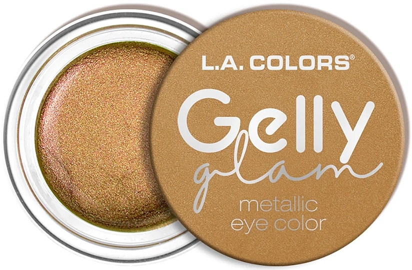 Тени для глаз - L.A. Colors Gelly Glam Metallic Eye Color — фото N1