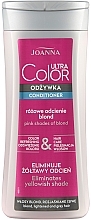 Кондиціонер для освітленого і сивого волосся "Рожевий" - Joanna Ultra Color System — фото N1