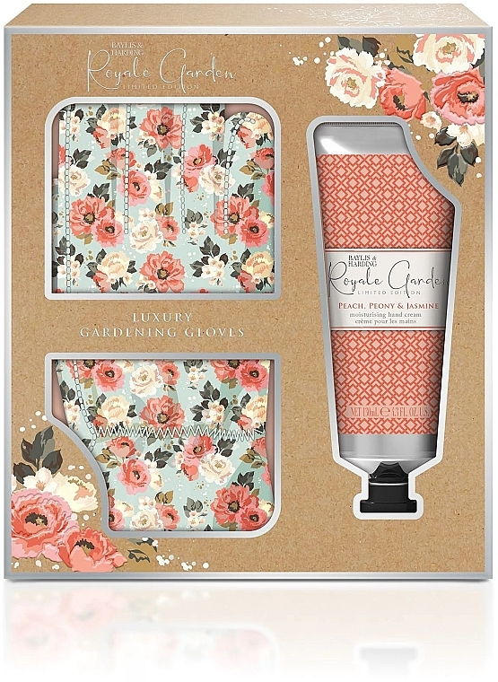 Набір - Baylis & Harding Royale Garden Set (h/cr/125ml + gloves/1pcsc) — фото N1