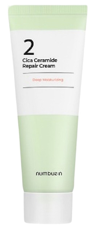 Крем для лица с центеллой и керамидами - Numbuzin No.2 Cica Ceramide Repair Cream — фото N1