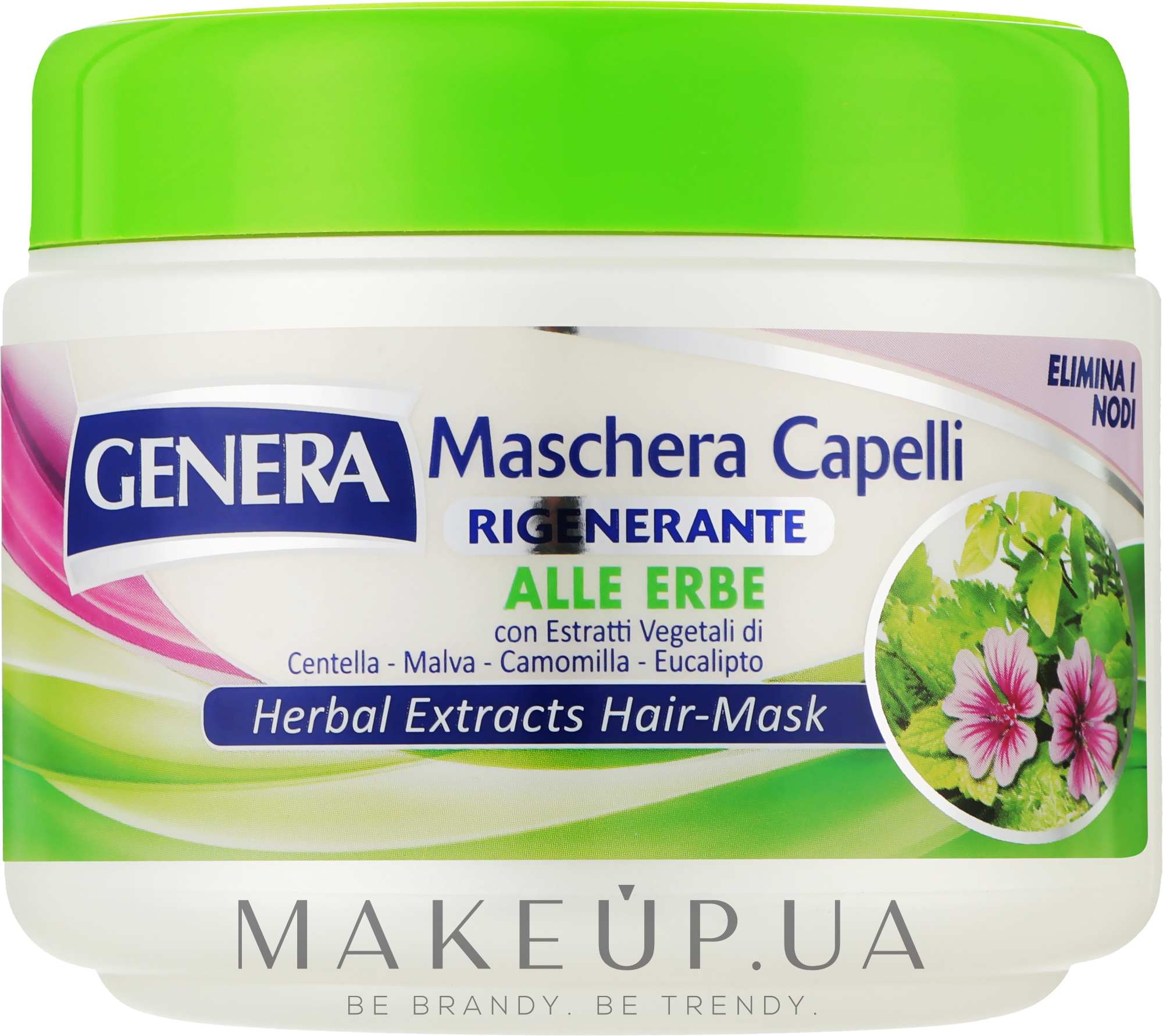 Відновлювальна маска для волосся з травами - Genera Herbal Extracts Hair Mask — фото 500ml