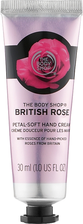Крем для рук "Британська троянда" - The Body Shop Hand Cream British Rose — фото N2