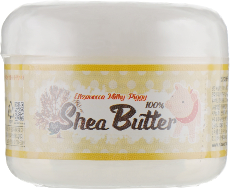Универсальный крем-бальзам с маслом ши - Elizavecca Face Care Milky Piggy Shea Butter 100% — фото N2