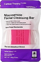 Парфумерія, косметика Очищувальне мило для обличчя з ніацинамідом - Carbon Theory Niacinamide Facial Cleansing Bar