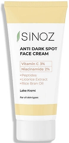 Крем для обличчя проти плям - Sinoz Anti Dark Spot Face Cream — фото N1