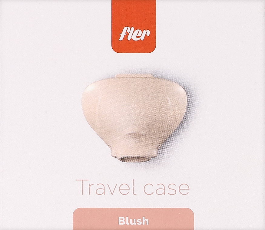 Защитный дорожный футляр для бритвы - Fler Razor Travel Case Blush Soft and Metallicl — фото N1