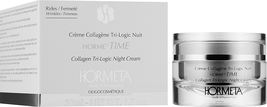 Крем нічний колагеновий потрійної дії - Hormeta HormeTime Collagen Tri-Logic Night Cream — фото N2