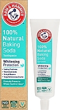 Зубна паста для захисту білизни зубів - Arm & Hammer 100% Natural Baking Soda Whitening Protection Toothpaste — фото N2