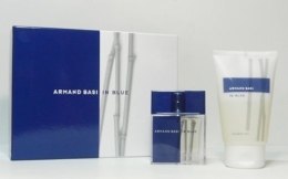 Парфумерія, косметика Armand Basi In Blue - Набір (edt 50 + s/g 150)