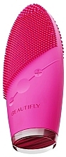 Парфумерія, косметика Звукова щітка для обличчя, рожева - Beautifly B Fresh Slim
