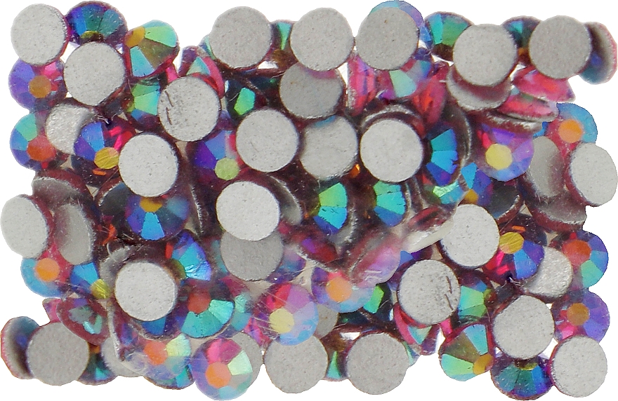 Декоративные кристаллы для ногтей «Fucsia AB», размер SS 08, 100шт - Kodi Professional — фото N1