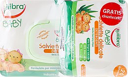 Духи, Парфюмерия, косметика Набор - Equilibra Baby (wipes/72pcs + wipes/20pcs)