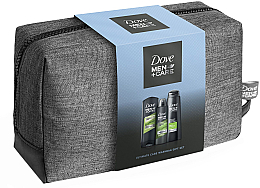 Парфумерія, косметика Набір - Dove Men Care Minerals Sage (sh/gel/250ml + deo/150ml + shmp/250ml + bag)