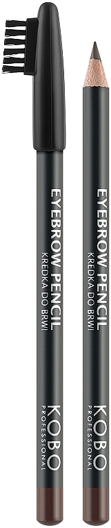 Карандаш для бровей с щеточкой - Kobo Professional Eyebrow Pencil — фото N1