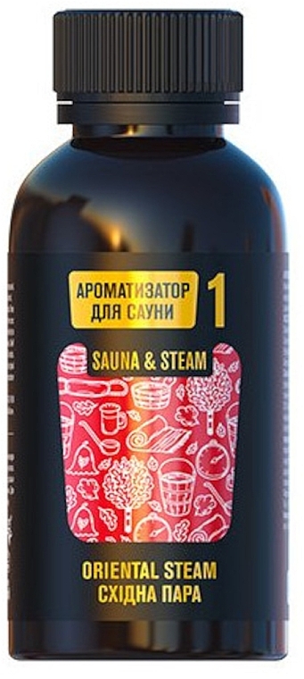 Ароматизатор для сауни "Східна пара" - ФітоБіоТехнології Golden Pharm 1 Sauna & Steam Oriental Steam — фото N1