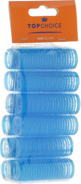Бігуді-липучки для волосся "Velcro", діаметр 18 мм, 12 шт., 0188 - Top Choice — фото N1