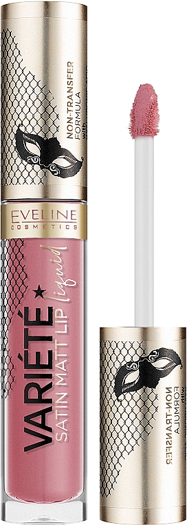 Жидкая помада для губ - Eveline Cosmetics Variete Satin Matt Lip Liquid Lipstick