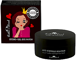 Парфумерія, косметика Гідрогелеві патчі з чорним трюфелем - Little Devil Anti-Wrinkle Solution Black Truffle Hydrogel Eye Patch