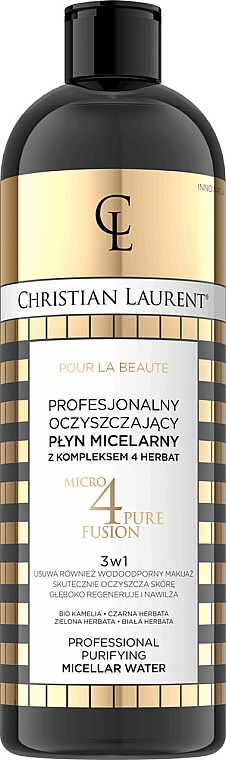 Мицеллярная вода для всех типов кожи лица - Christian Laurent Professional Purifying Micellar Water — фото N1