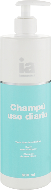 Шампунь для волосся з екстрактом шовку - Interapothek Champu Uso Frecuente — фото N3