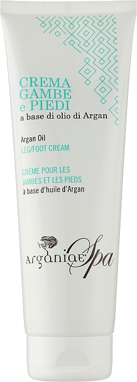 Зволожувальний захисний крем для ніг з аргановою олією - Arganiae Foot & Leg Cream with Argan Oil — фото N3