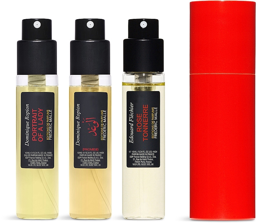 Frederic Malle 3 Roses Limited Edition - Набор (edp/10ml*3) — фото N2