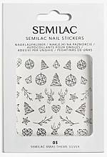Наклейки для нігтів - Semilac Nail Stickers — фото N1
