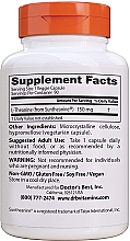 Амінокислота L-теанін Suntheanine, 150 мг, капсули - Doctor's Best — фото N2