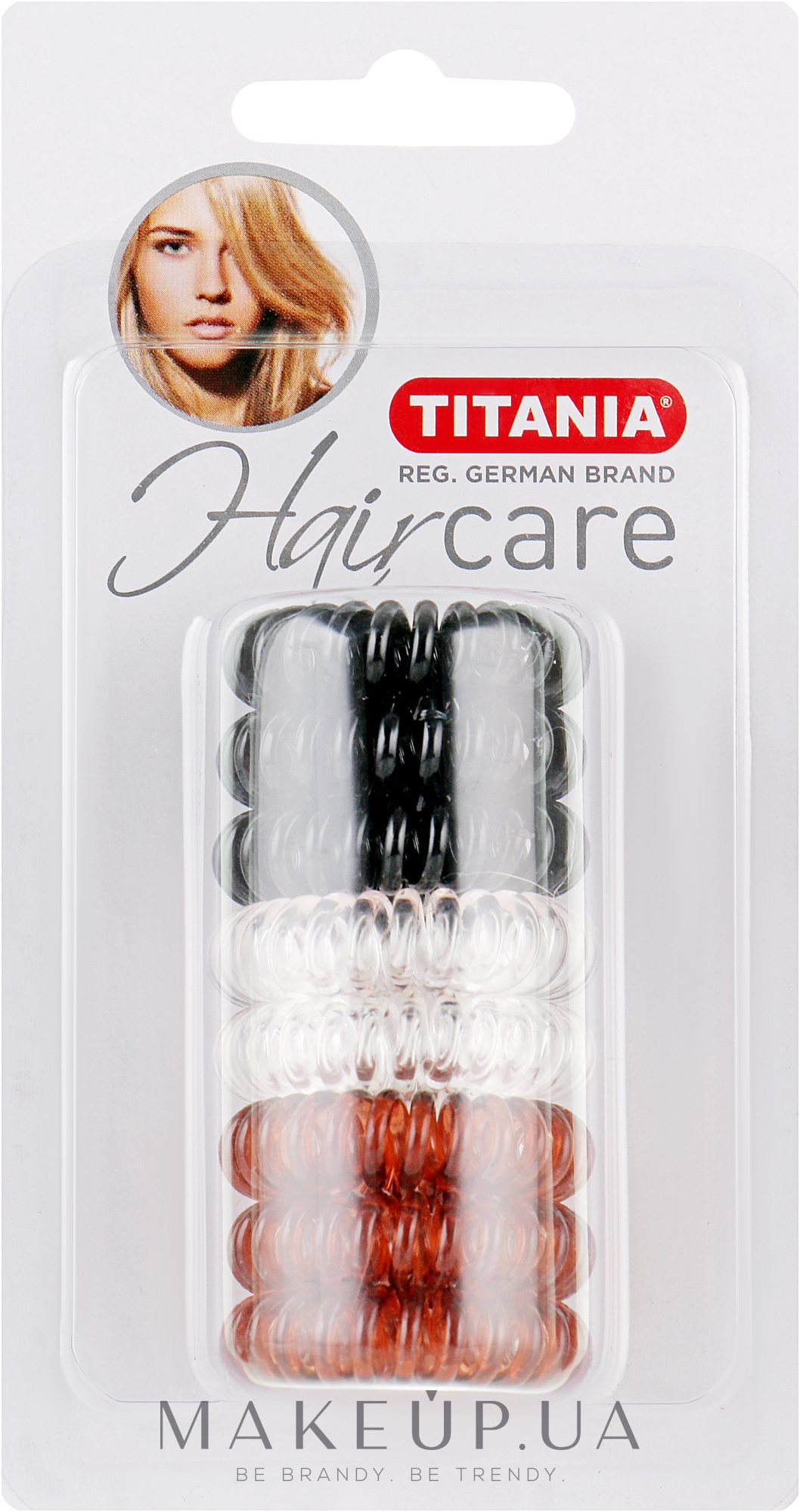 Набір різнокольорових резинок - Titania — фото 8шт