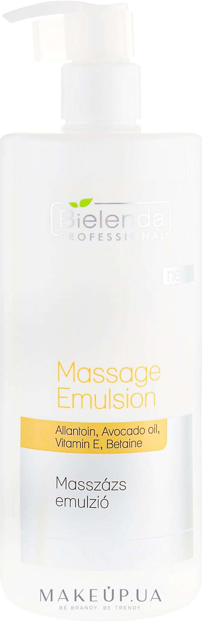 Эмульсия для масажа лица - Bielenda Professional Massage Emulsion — фото 500ml