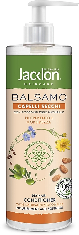 Кондиционер для волос "Capelli Secchi" - Jacklon Conditioner — фото N1