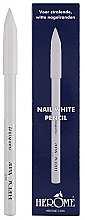 Парфумерія, косметика Олівець для нігтів - Herome Nail White Pencil