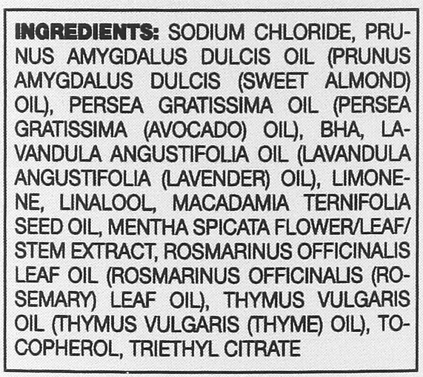 Скраб для тіла з морською сіллю та ефірною олією чебрецю - Dr.Kraut Sea Salt Scrub With Thyme Essential Oil — фото N2
